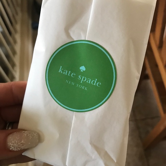 Kate Spade Jeweled Heart Keychain / Purse Charm - Picture 5 of 7